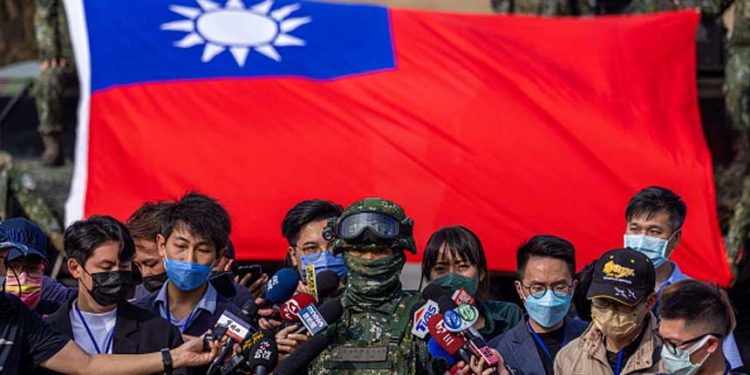 台海緊張局勢(圖片:Annabelle Chih/Getty Images)