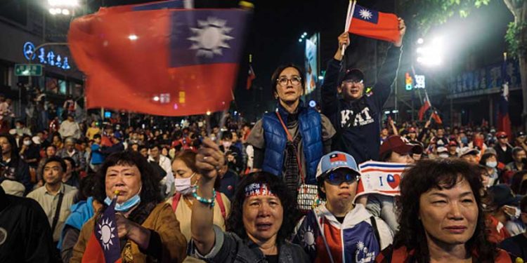 以巴戰爭是否影響臺灣選舉?學者:將影響中間選民 (圖片: Billy H.C. Kwok/Getty Images)