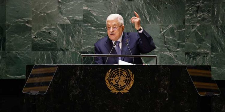巴國總統阿巴斯（Mahmoud Abbas）日前表示，哈馬斯根本不代表巴勒斯坦人民。 （圖片：Kena Betancur/Getty Images)