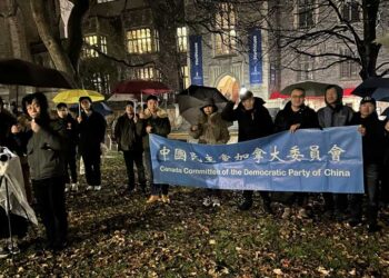 白紙運動在多倫多接力