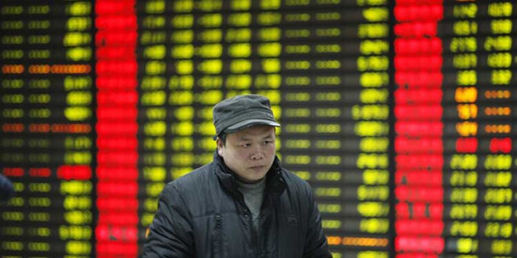 今年投資中國股市的外資超過75%已撤離? (圖片: VCG/VCG via Getty Images)