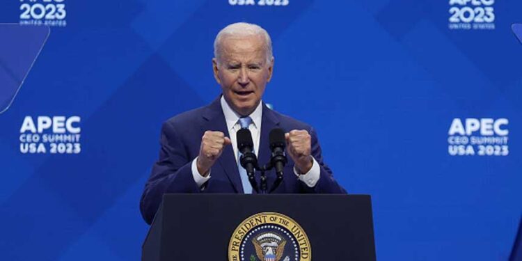 拜登反對中共介入臺灣大選？ （圖片: Justin Sullivan/Getty Images)