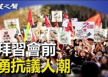 【香港新聞】拜習會前湧抗議人潮 五毛揚言出徵 港人回應了 ； 港府官員拍片「谷票」為哪般？