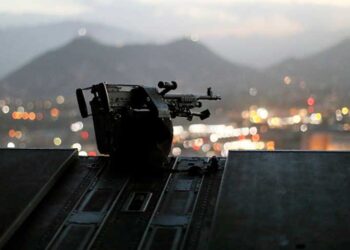 五角大廈官員稱，上周駐紮在中東的美軍遭到了13次襲擊，其中包括單向無人機和火箭的打擊。 （圖片：Jonathan Ernst - Pool/Getty Images)