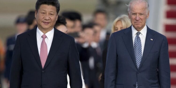 美中領導人,習近平與拜登。(圖片來源:AP)