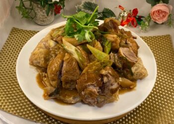 【梁廚美食】酸梅子薑炆鴨/客家鹹湯圓