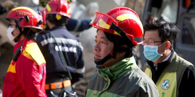賴清德家鄉礦工喊話:盼家園就地合法化 (圖片: Ashley Pon/Getty Images)