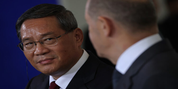 中共總理李強。（圖片來源： Sean Gallup/Getty Images）