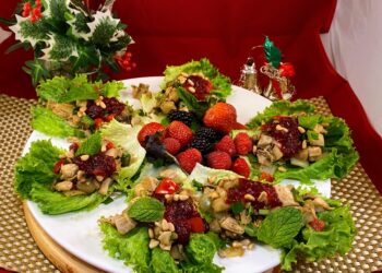 【梁廚美食】松子馬蹄磨菇炒火雞粒/鮮土茯苓扁豆綠豆生薏米排骨湯/芝士汁焗椰菜花西蘭花