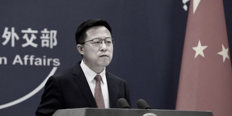 趙立堅(圖片:VCG/VCG via Getty Images)