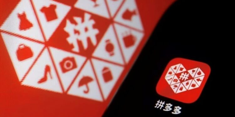 美國貿易代表署2024年1月30日公布2023年惡名市場名單，拼多多再度被點名。（中央社）