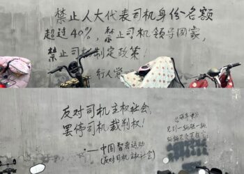 兩會前夕 中國民間掀起一場運動 多地驚現暗喻「反習反共」標語