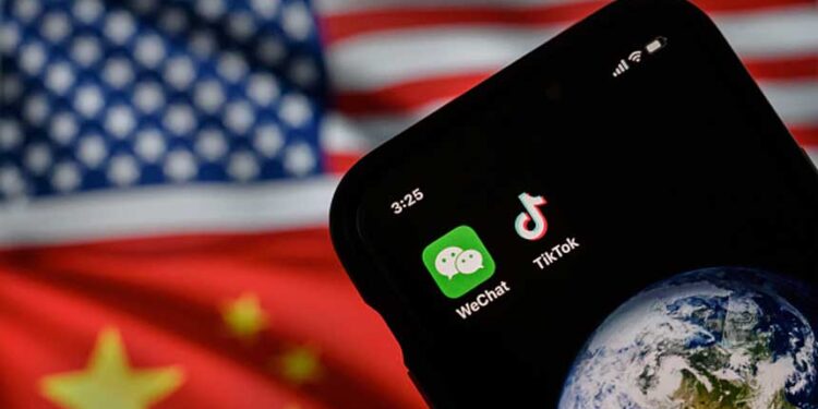 TikTok威脅美國信息網絡(圖片:Kevin Frayer/Getty Images)