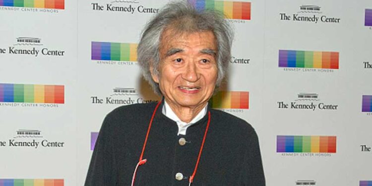 日本著名指揮家小澤征爾（Seiji Ozawa） （圖片：Ron Sachs-Pool via Getty Images)