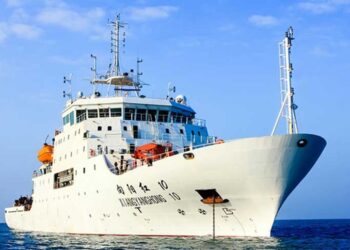 中共科考船現印度東部外海 新德里高度警惕