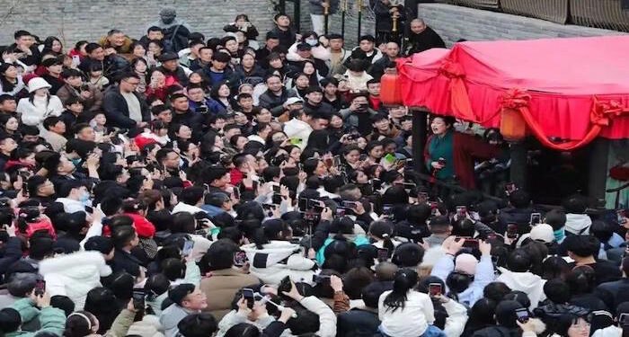 王婆說媒火爆現場。（圖片：網絡）