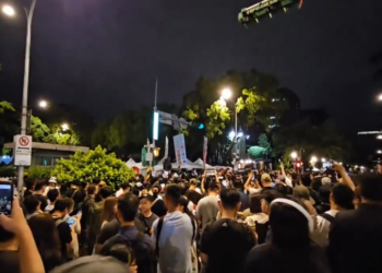 台數萬人抗議國會擴權 背後中共鬼影幢幢