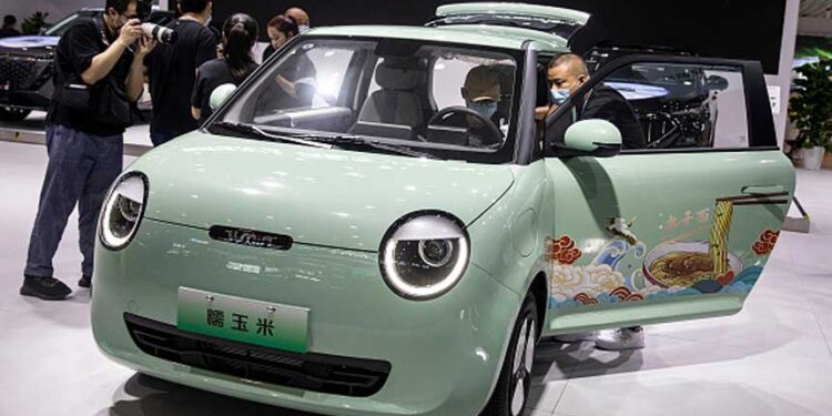 美國政府對中國電動車產業發動了關稅制裁 (圖片:Getty Images)