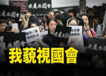 【新聞熱點】台灣十萬人聚集立法院外 舉行「我藐視國會」抗議活動 