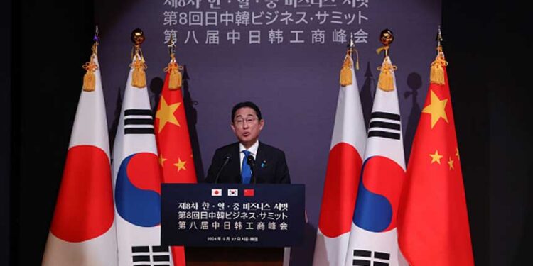 中日韓峰會舉行的意義 （圖片： Chung Sung-Jun/Getty Images)