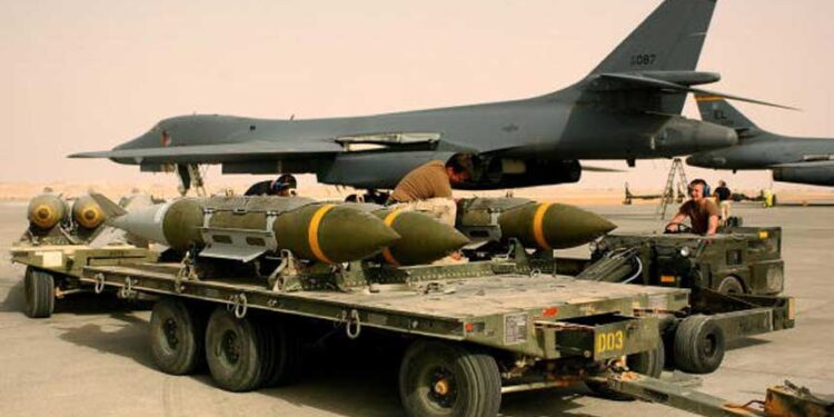 B-1B轟炸機與韓國空軍聯合演習,旨在提升美韓聯防態勢(圖片:Cherie A. Thurlby/U.S. Air Force/Getty Images)