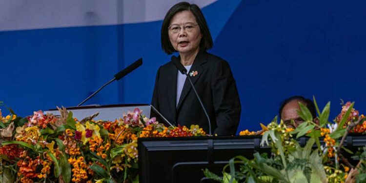 不畏戰狼恐嚇 日華懇將邀蔡英文訪日 (圖片: Annabelle Chih/Getty Images)