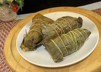 【梁廚美食】脆炸嘉興鹹肉糭/端午節吃糭子的好處