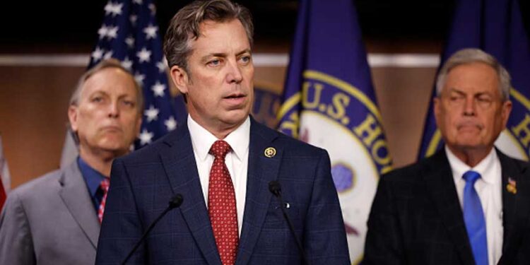 美國田納西州眾議員奧格斯(Andy Ogles) (圖片:Chip Somodevilla/Getty Images)