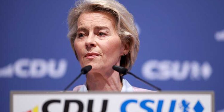 歐盟委員會主席馮德萊恩 (Ursula von der Leyen) (圖片: Johannes Simon/Getty Images)