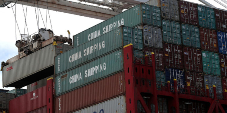 中國今年5月出口增長強勁,同比增幅達到7.6%。(圖片來源:Justin Sullivan/Getty Images)