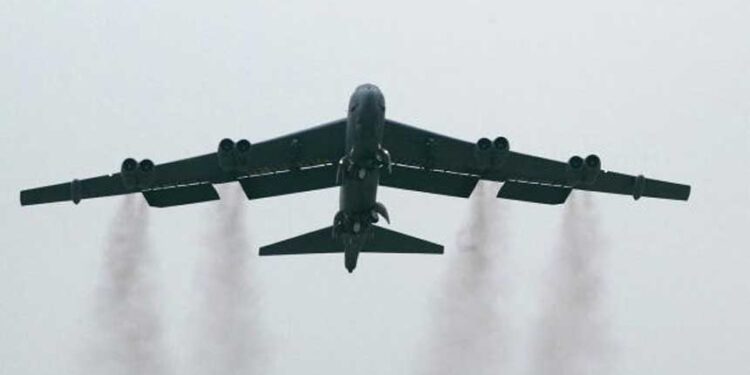 美國空軍 B-52H 轟炸機 （圖片：Julian Herbert/Getty Images)