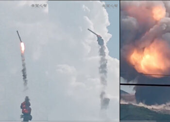 太恐怖了！大型液體運載火箭意外升空後爆炸解體 幾乎砸進居民區