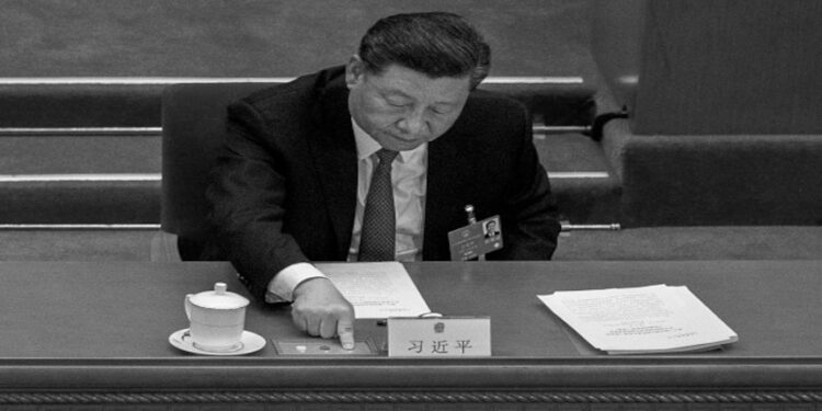 中國國家主席習近平6月28日簽署第26號主席令,宣布《中華人民共和國農村集體經濟組織法》已經由第十四屆人大代表常務委員會通過,自2025年5月1日實施。(圖片來源:Kevin Frayer/Getty Images)