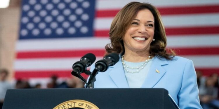 美國民主黨總統候選人賀錦麗。（圖：facebook.com/KamalaHarris）