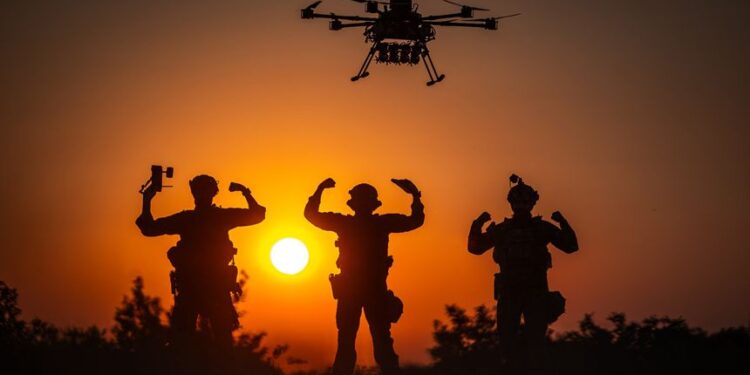 烏軍前線的軍人(澤連斯基X平台圖片)
