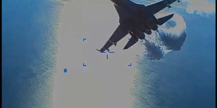 俄烏戰爭中的戰機 （圖片：United States European Command/Anadolu Agency via Getty Images)