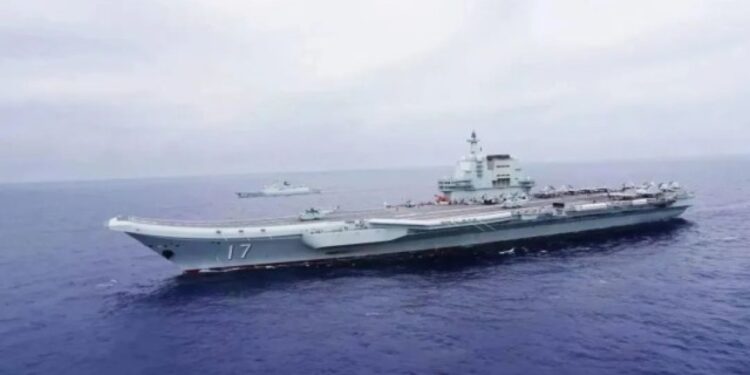 圖為中共山東艦資料圖(網絡圖片)