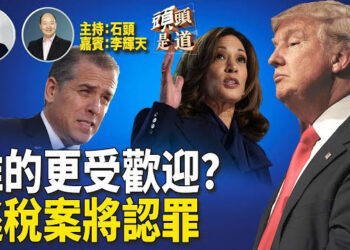 【頭頭是道】經濟政策出台，誰的更受歡迎？亨特拜登承認逃稅，有可能獲得輕判？賀錦麗團隊終於明確答應辯論會規則不變。主持：石頭 嘉賓：李輝天