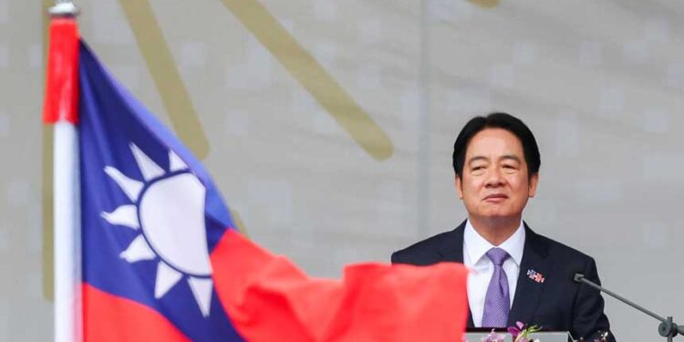 賴清德提醒世界什麼是歷史真相,與中共無處不在的欺騙形成鮮明對比。 (圖片:REUTERS/Ann Wang)