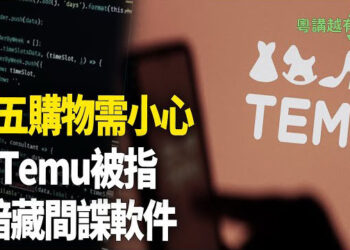【粤讲越有趣】黑色星期五 Temu网购平台被质疑帮中共收集资料.