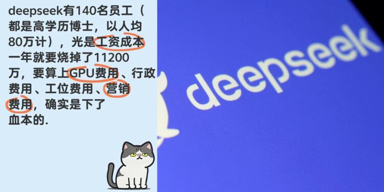 DeepSeek的優勢技術引發多方質疑(圖片:路透社)