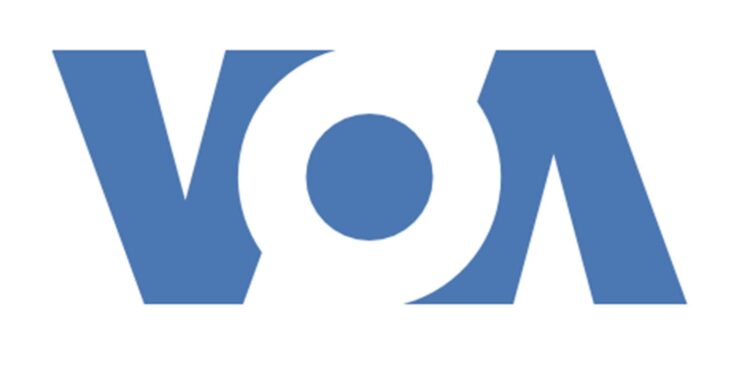 圖為美國之音Logo(網絡圖片)