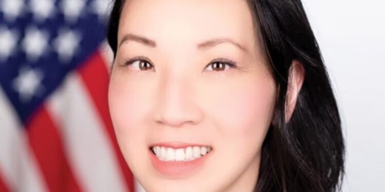 圖為被任命為美國駐京臨時代辦的武安妮。（圖：Courtesy）