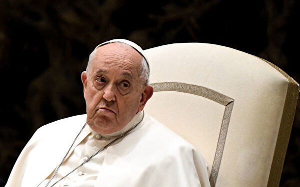 Pope Francis attends the weekly general audience on February 28, 2024 at Paul-VI hall in The Vatican. (Photo by Tiziana FABI / AFP) (Photo by TIZIANA FABI/AFP via Getty Images)