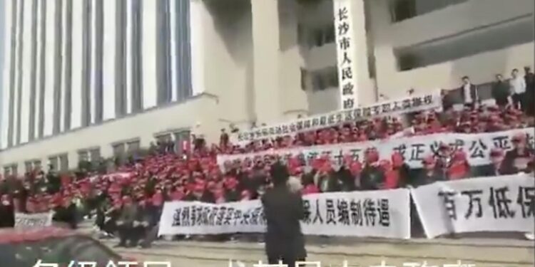 按下葫蘆起來瓢！ 中國湧現各種形式的反抗（網絡圖片）
