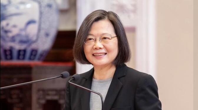 中華民國前總統蔡英文。（圖片來源：蔡英文臉書截圖）