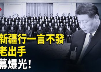【紅朝秘聞】習新疆行一言不發 元老出手 內幕爆光！ 