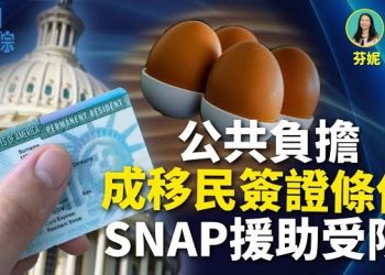 【新聞追蹤】綠卡更新將要審查，移民簽證有新規定；食物卷援助計劃將有條件發放；中共要徵海外收入稅，誰在列？ 主持：芬妮 嘉賓：石頭