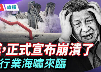 【時局縱橫】「黨，正式宣布崩潰了」網文熱傳，別上了中共政府的賊船，2026只是開始：全行業海嘯與房地產終局來臨 主播：芬妮       