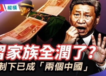 【時局縱橫】習近平七位至親全潤了，卻叫你愛國？最「愛國」的人，家族最徹底的潤 ;中國已形成兩個國家，裂縫正在撕開 主播：黃容  